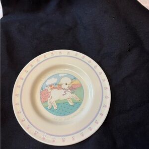 VTG 1984 Hallmark Baby Heirloom Collection plate